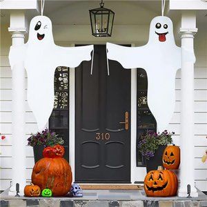 *New* 2 Pieces Halloween Tree Friendly Spooky Party Supplies Outdoor Decor